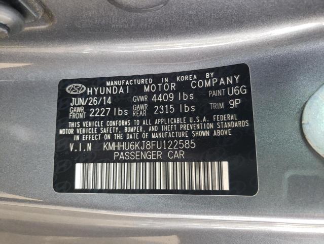 2015 HYUNDAI GENESIS CO - KMHHU6KJ8FU122585