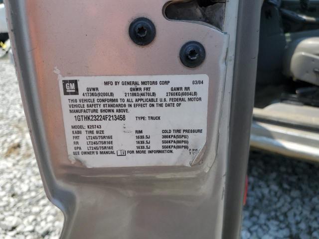 2004 GMC Sierra K2500 Heavy Duty VIN: 1GTHK23224F213458 Lot: 55837514