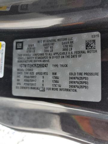 2015 GMC SIERRA C15 - 1GTN1TEH7FZ269247