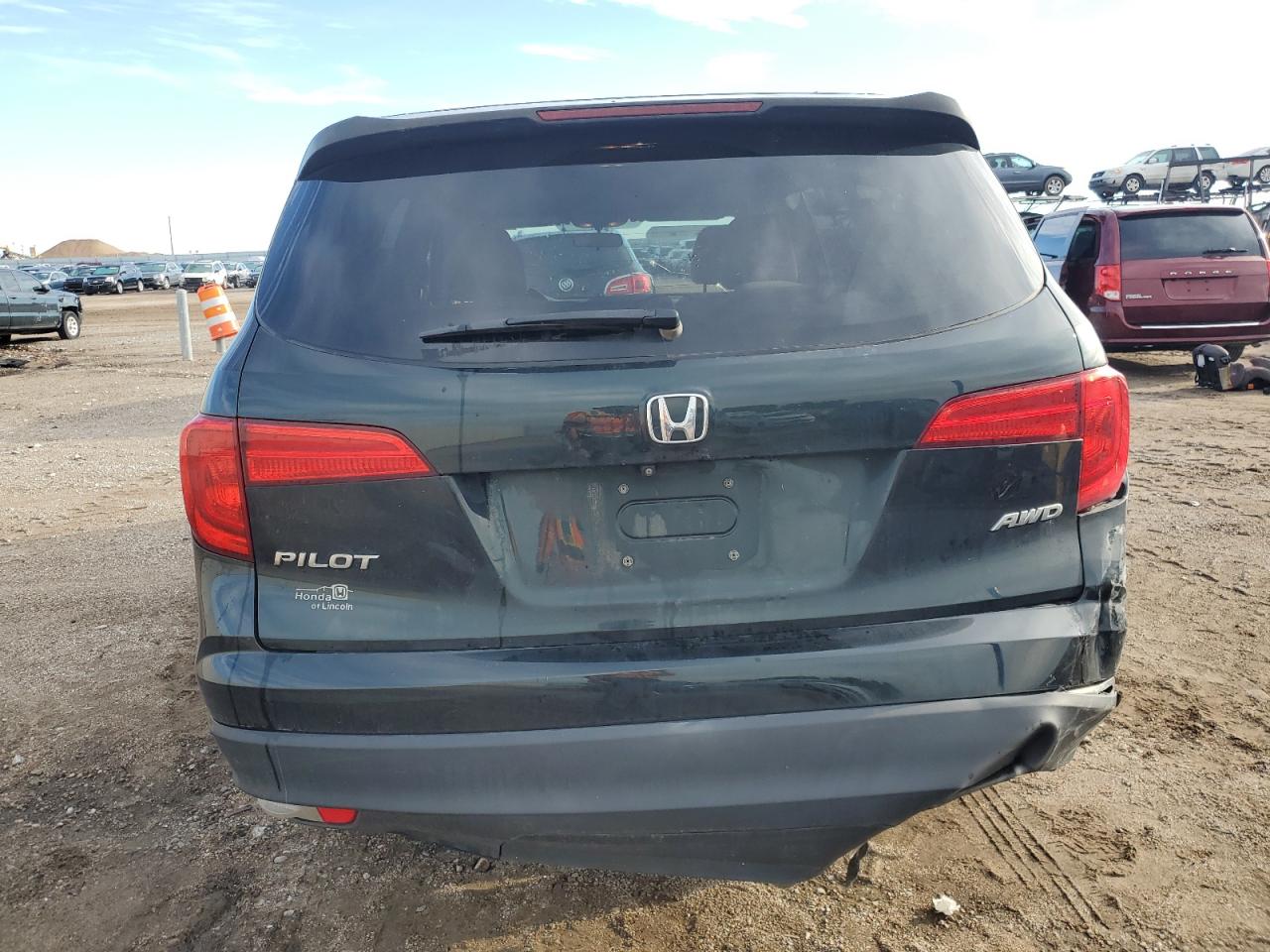 5FNYF6H16GB071927 2016 Honda Pilot Lx