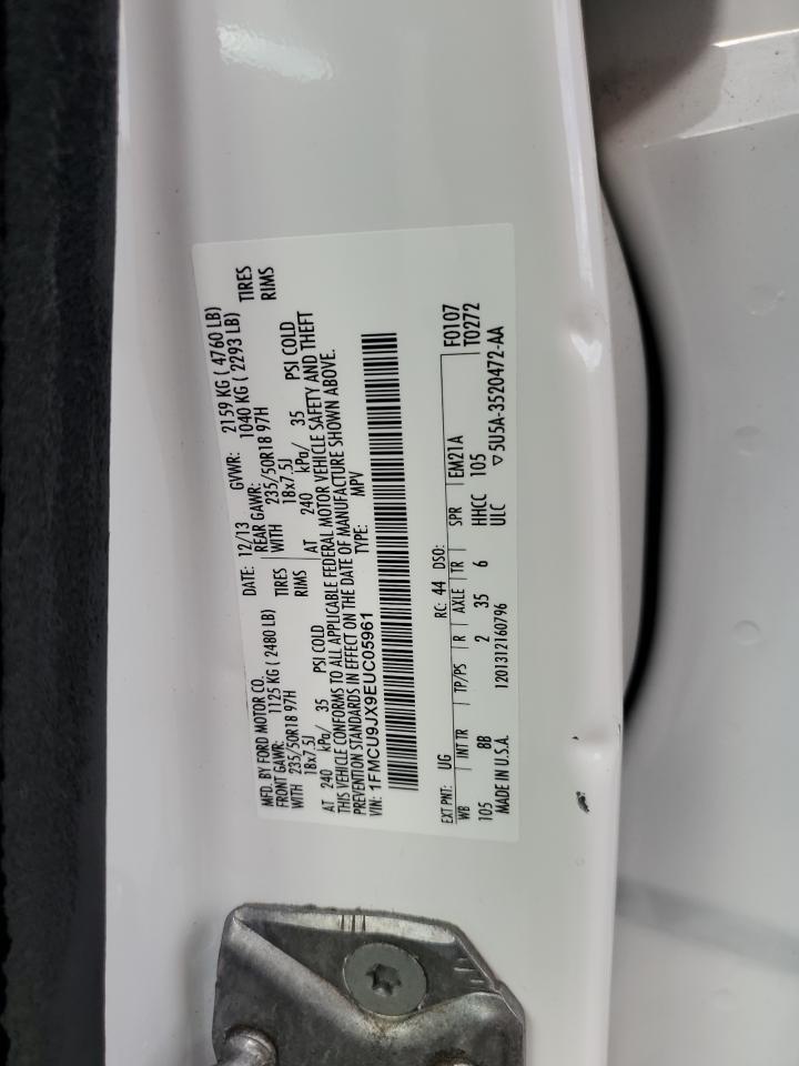 1FMCU9JX9EUC05961 2014 Ford Escape Titanium