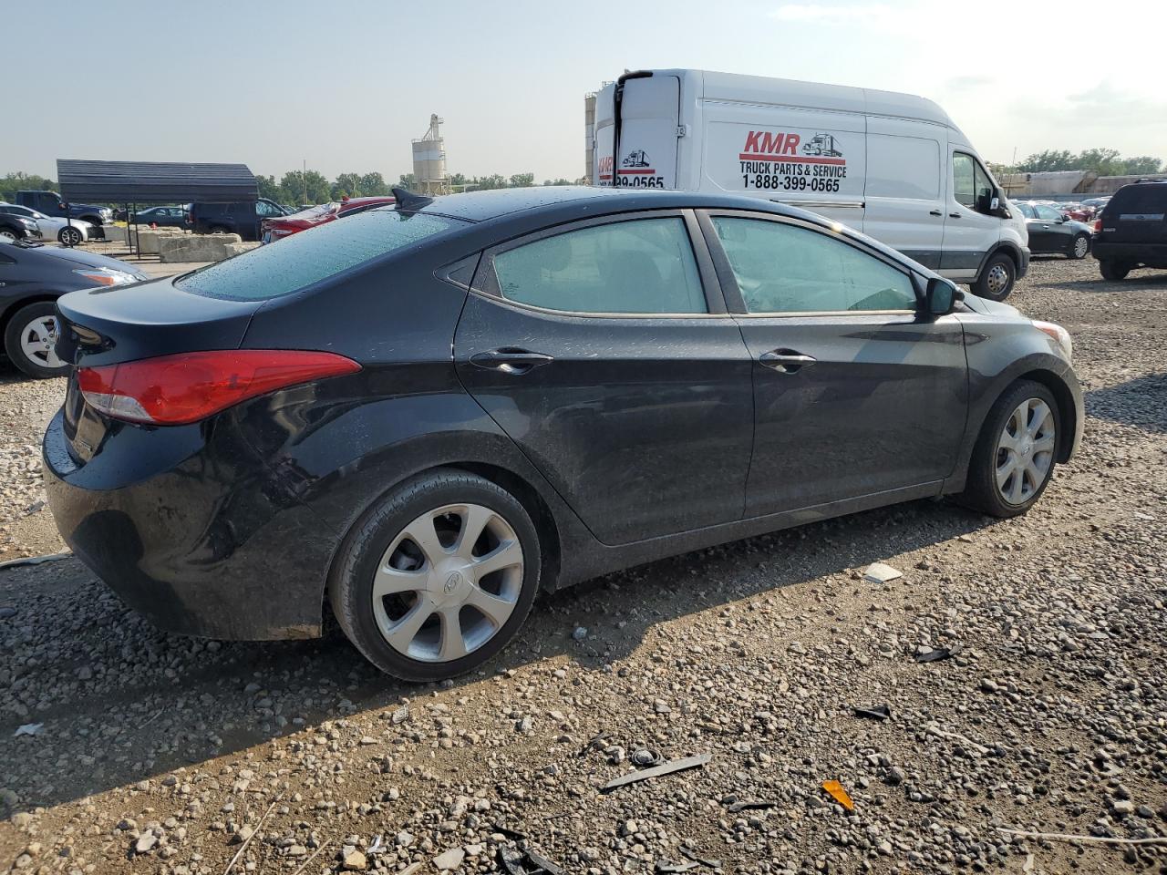 Lot #2716141306 2011 HYUNDAI ELANTRA GL