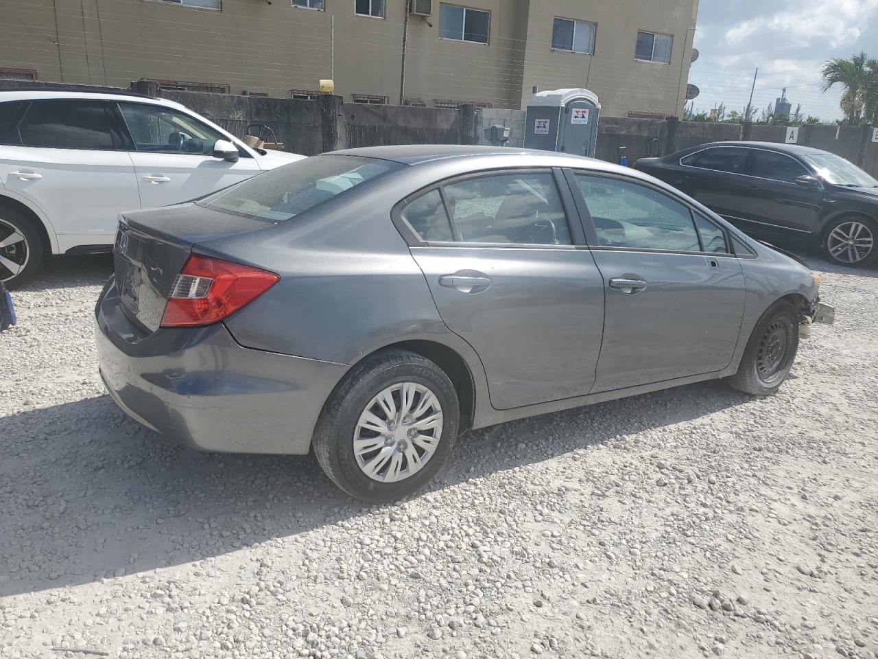 Lot #2712672609 2012 HONDA CIVIC LX