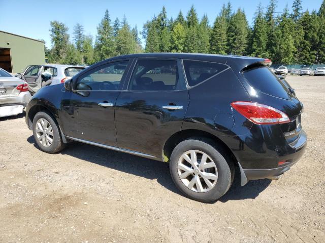 NISSAN MURANO S 2011 black  gas JN8AZ1MW9BW153107 photo #3