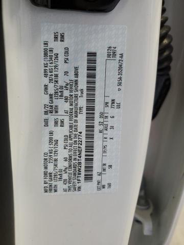2022 FORD F250 SUPER - 1FT8W2BT4NEF22774