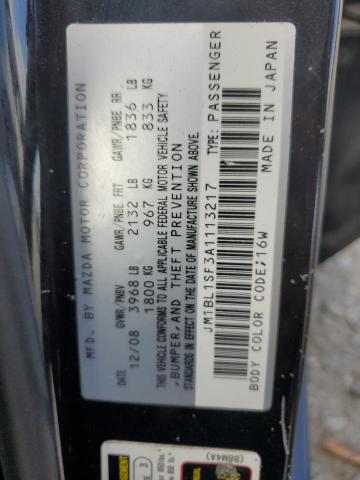 2010 Mazda 3 I VIN: JM1BL1SF3A1113217 Lot: 62355084