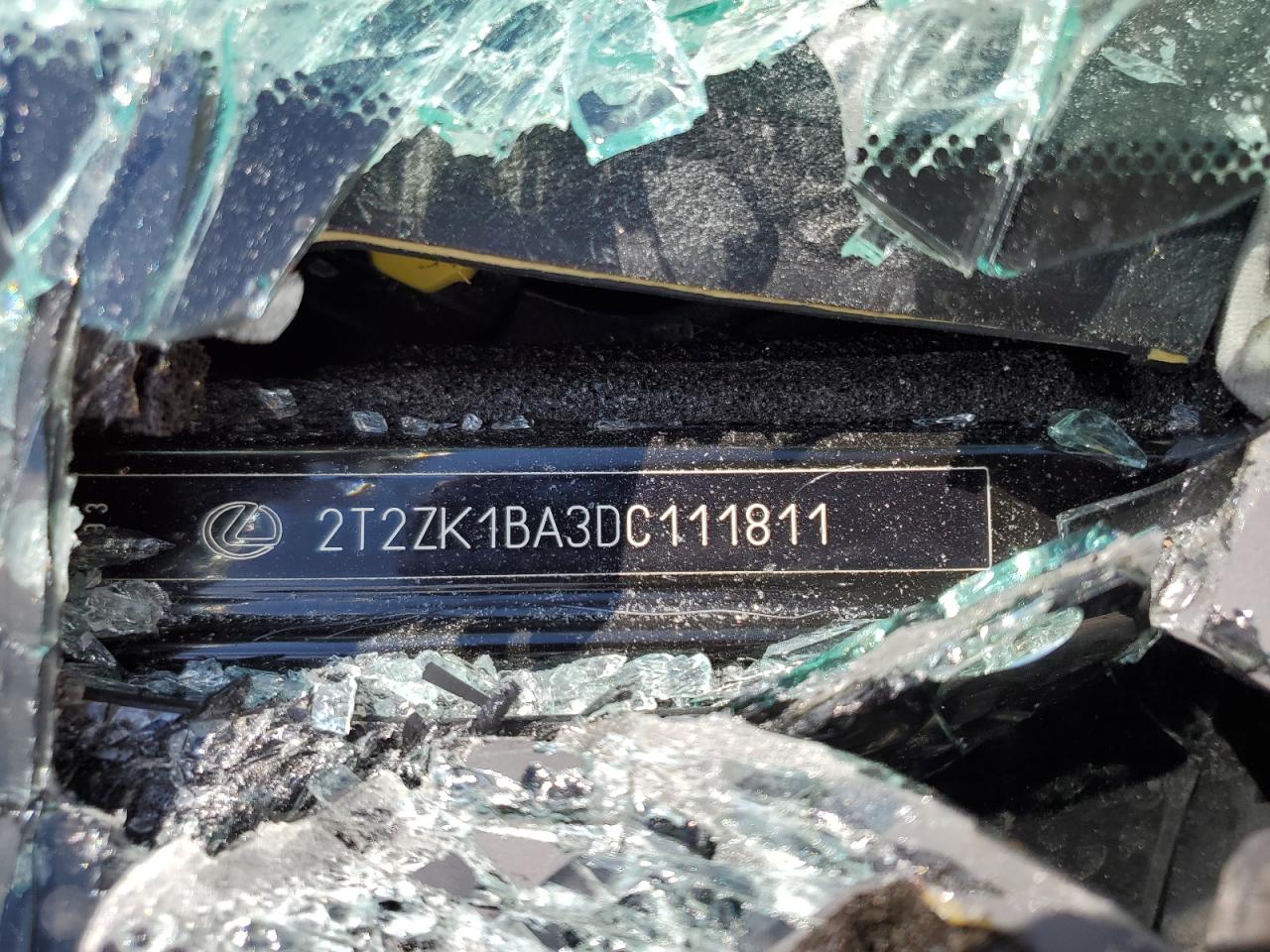 2T2ZK1BA3DC111811 2013 Lexus Rx 350