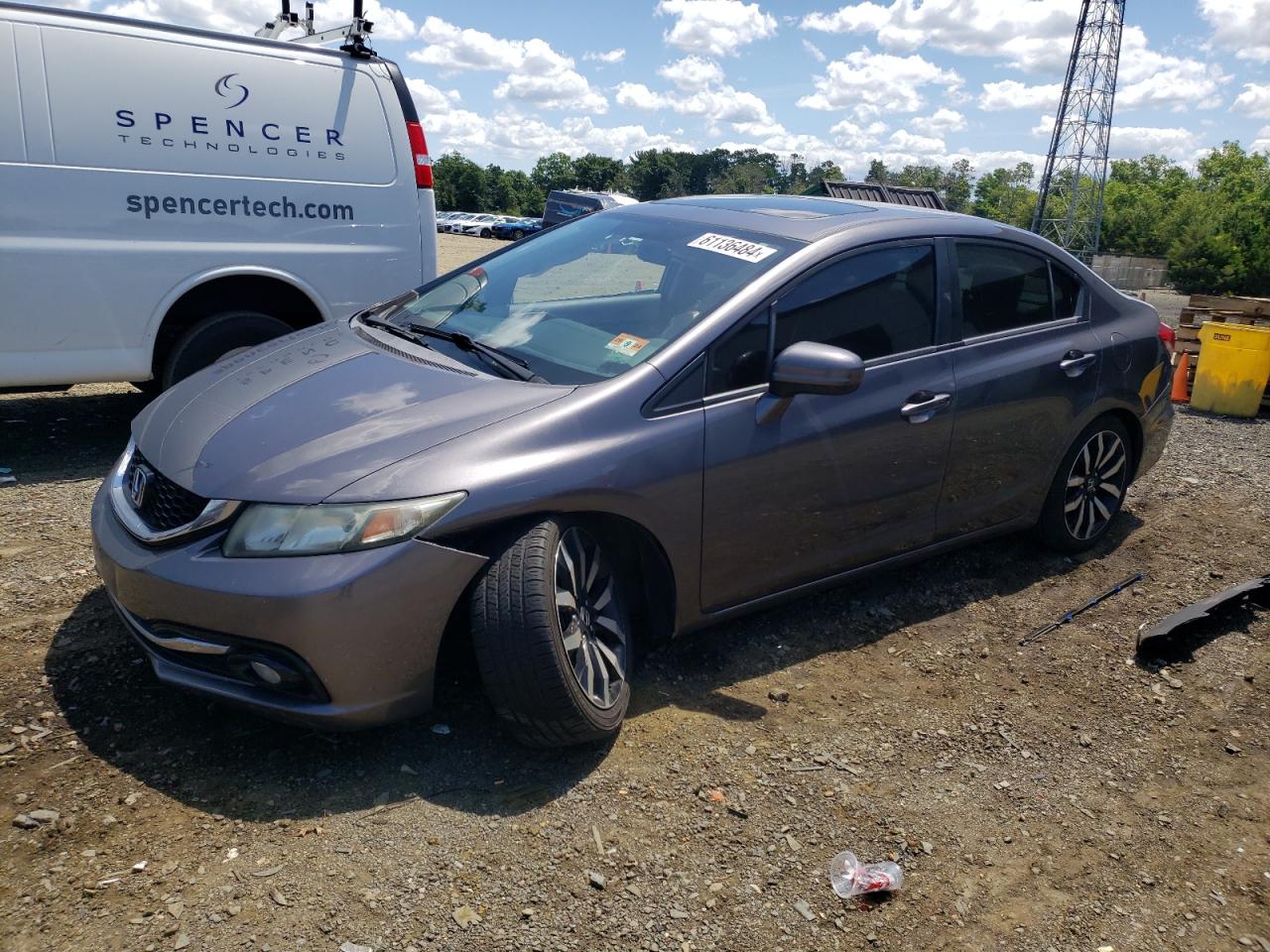 19XFB2F9XFE233504 2015 Honda Civic Exl 19XFB2F9XFE233504 2015 Honda Civic Exl