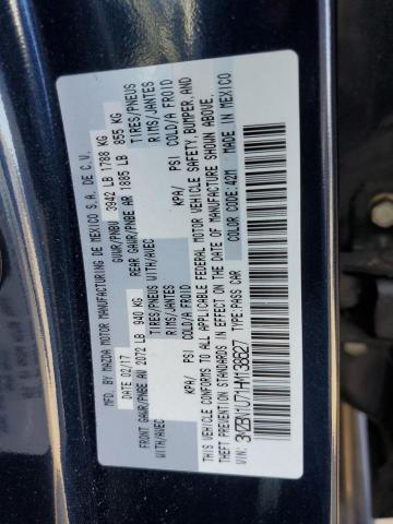 2017 Mazda 3 Sport VIN: 3MZBN1U71HM138627 Lot: 60960584