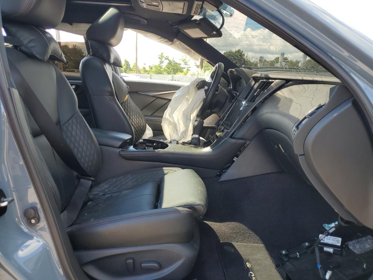 JN1FV7DRXMM880798 2021 Infiniti Q50 Red Sport 400