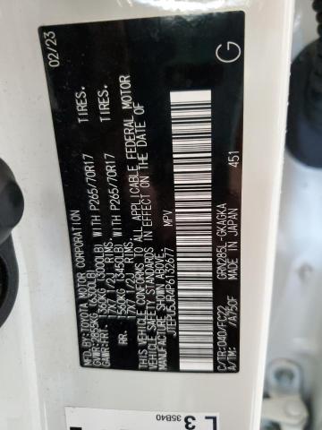 2023 TOYOTA 4RUNNER SE - JTEPU5JR4P6132677