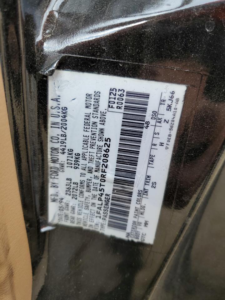 1FALP45T0RF208625 1994 Ford Mustang Gt