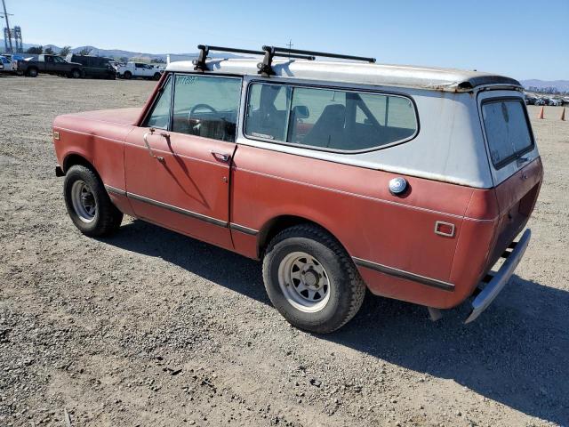 INTERNATIONAL SCOUT 1980 orange   K0062KGD13534 photo #3