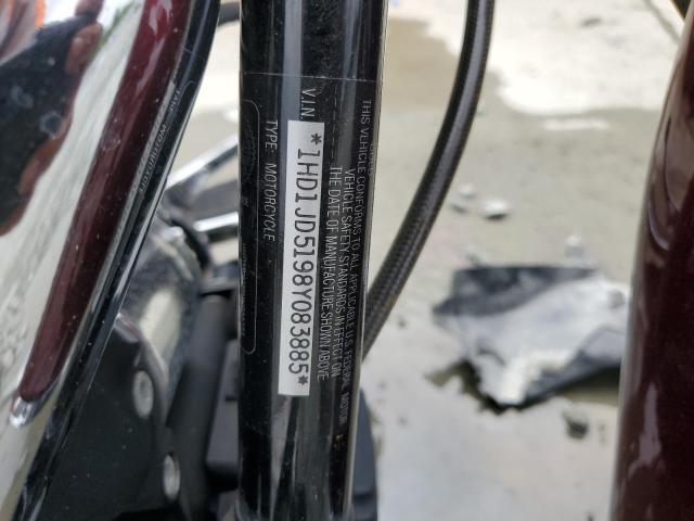 2008 HARLEY-DAVIDSON FLSTN 1HD1JD5198Y083885