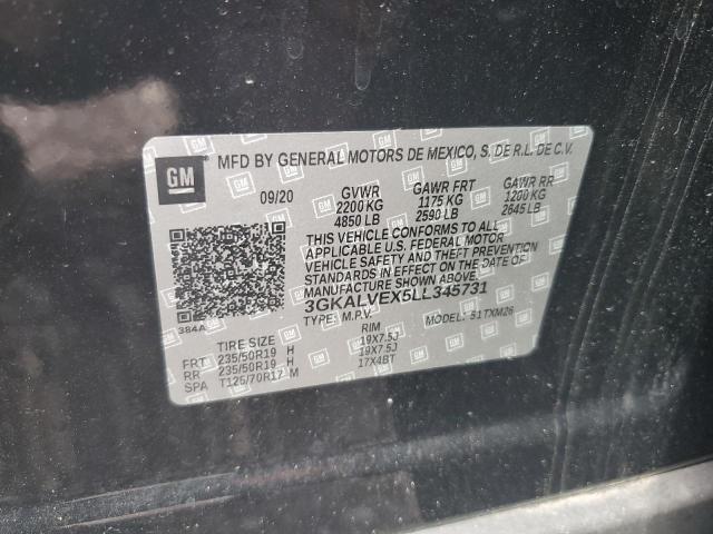 2020 GMC Terrain Slt VIN: 3GKALVEX5LL345731 Lot: 61562854