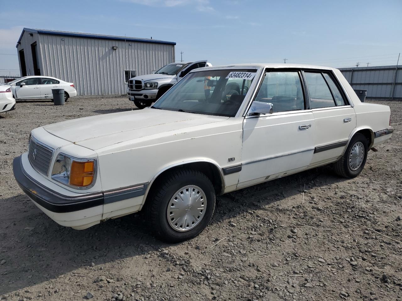 1P3BP36D1HF102027 1987 Plymouth Reliant Le