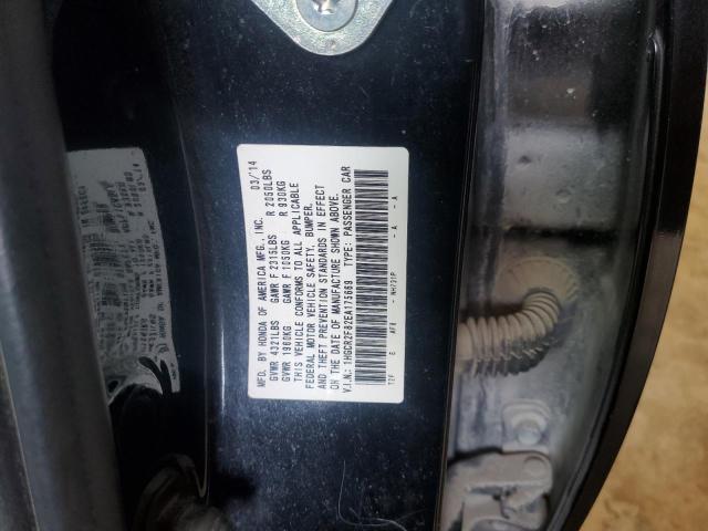 VIN 1HGCR2F82EA175669 2014 Honda Accord, Exl no.12