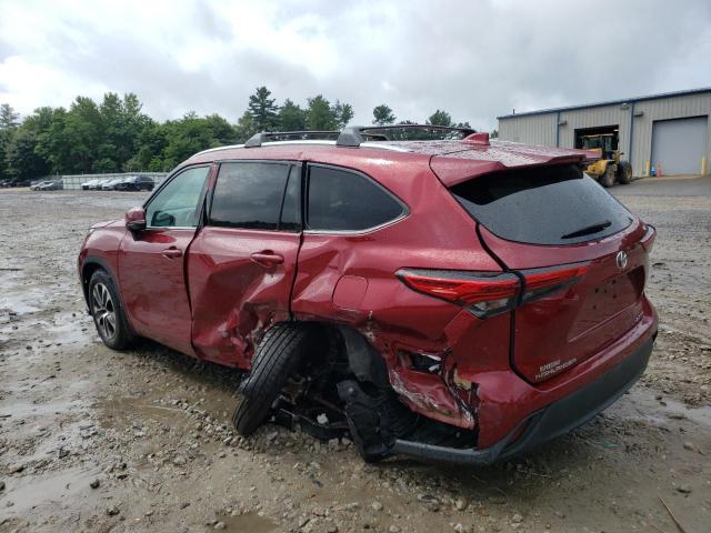 VIN 5TDGZRBH6MS057589 2021 Toyota Highlander, Xle no.2