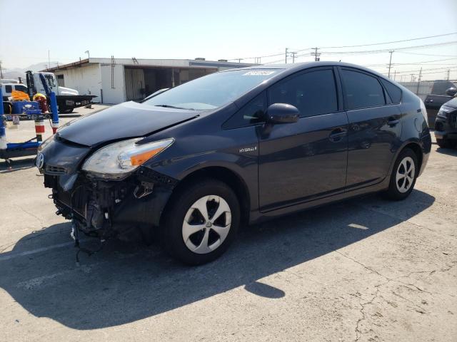 TOYOTA PRIUS 2013 gray  hybrid engine JTDKN3DU3D1628174 photo #1