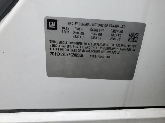 2014 Chevrolet Impala Ls VIN: 2G11X5SLXE9282058 Lot: 61808914