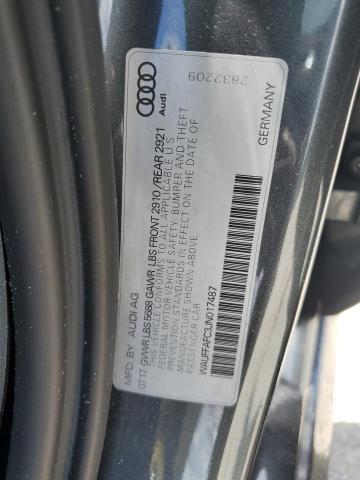 2018 AUDI S6 PREMIUM WAUFFAFC3JN017487