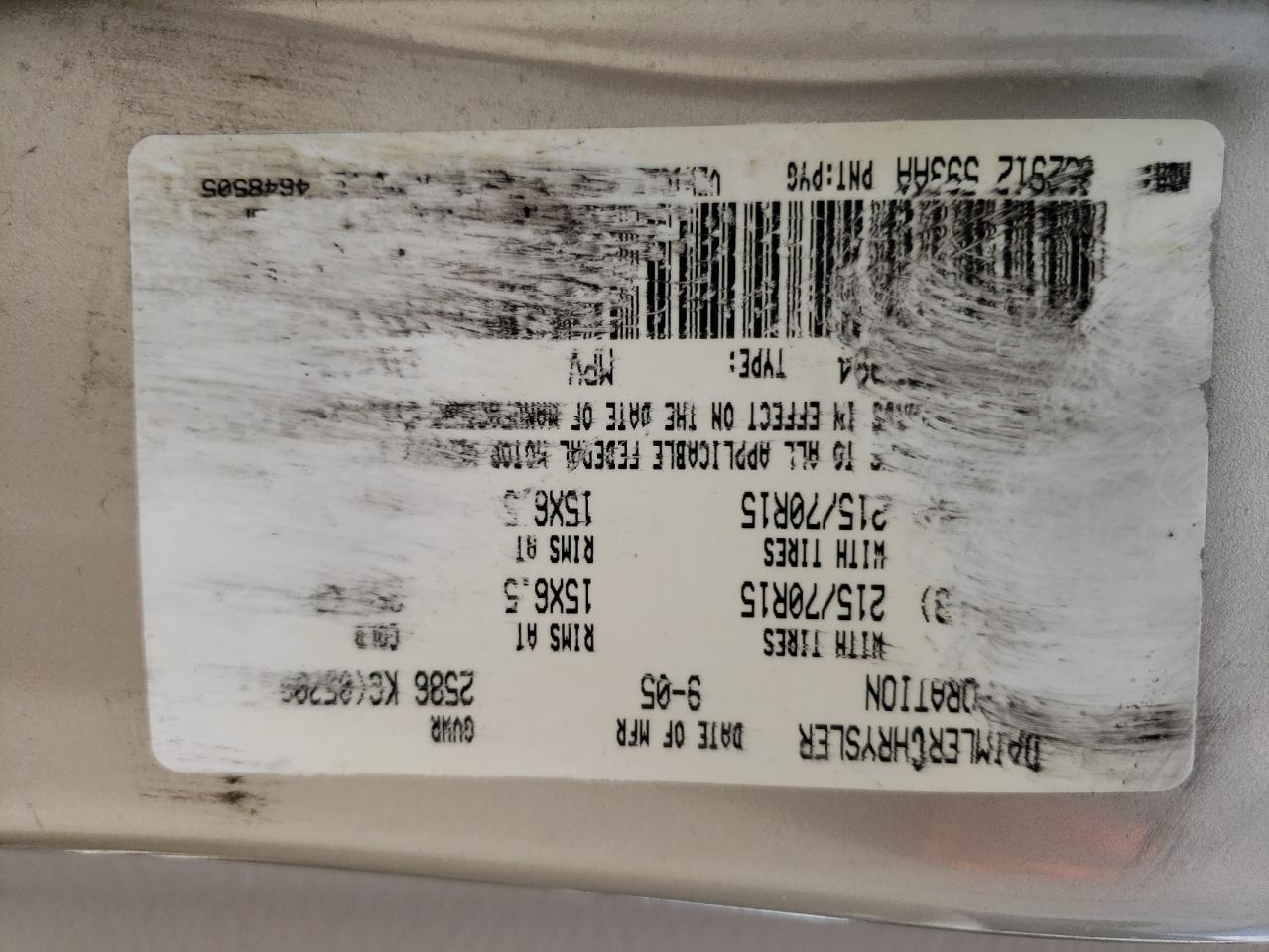 2A4GP44R36R665994 2006 Chrysler Town & Country Lx