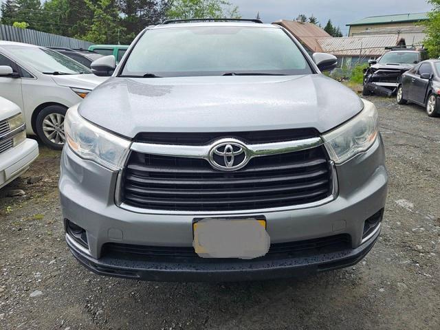 VIN 5TDZKRFH3ES012327 2014 Toyota Highlander, LE no.5