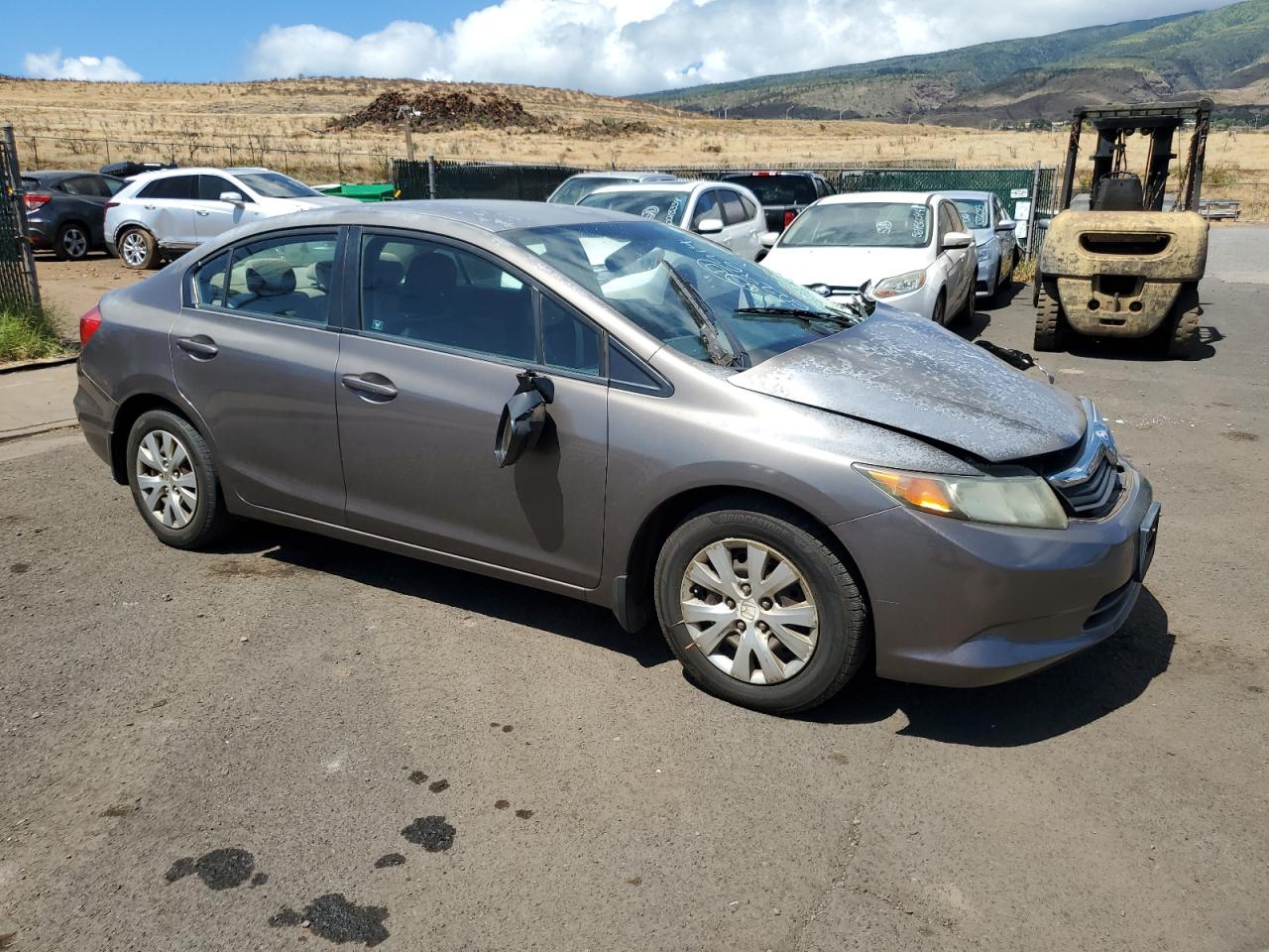 Lot #2719002465 2012 HONDA CIVIC LX