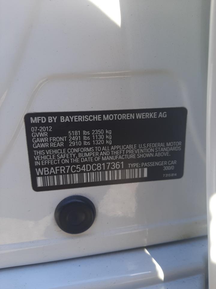 WBAFR7C54DC817361 2013 BMW 535 I