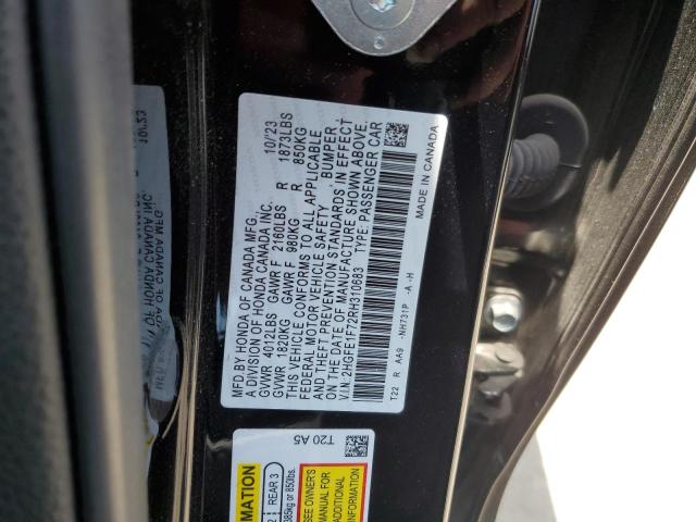 2024 HONDA CIVIC EX - 2HGFE1F72RH310683