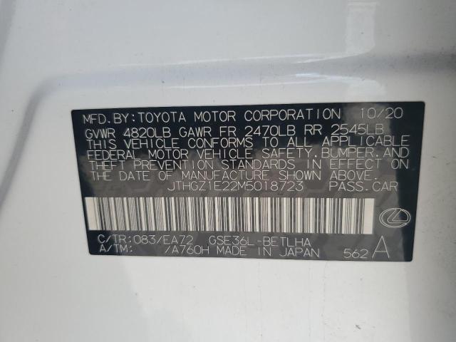 2021 LEXUS IS 350 F-S JTHGZ1E22M5018723