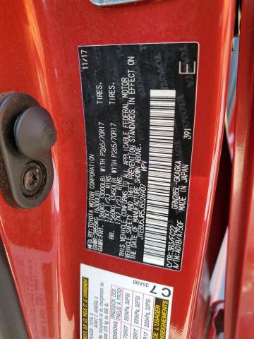 2018 TOYOTA 4RUNNER SR JTEBU5JR5J5526907  65463124