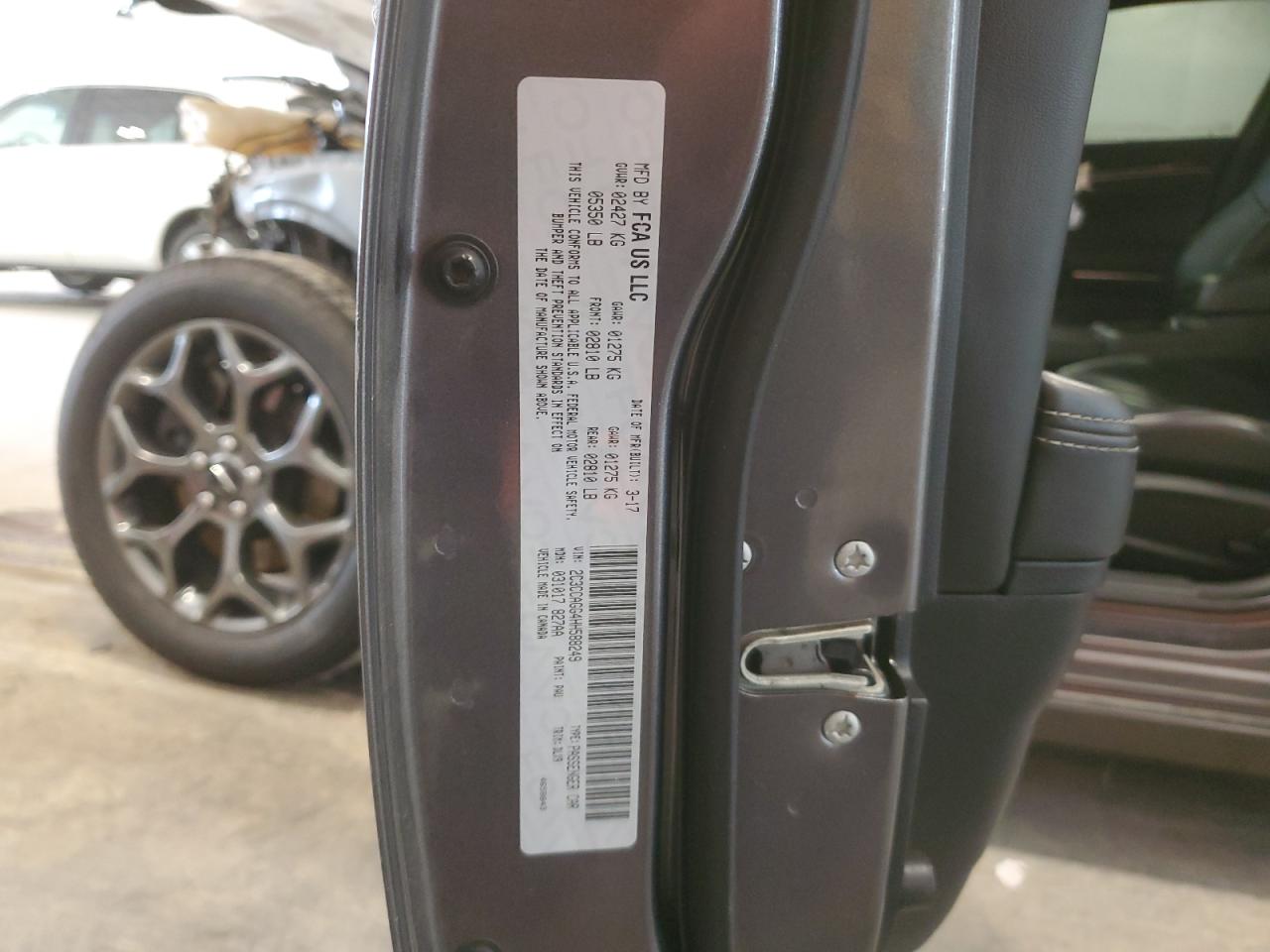 2C3CCAGG4HH588249 2017 Chrysler 300 S