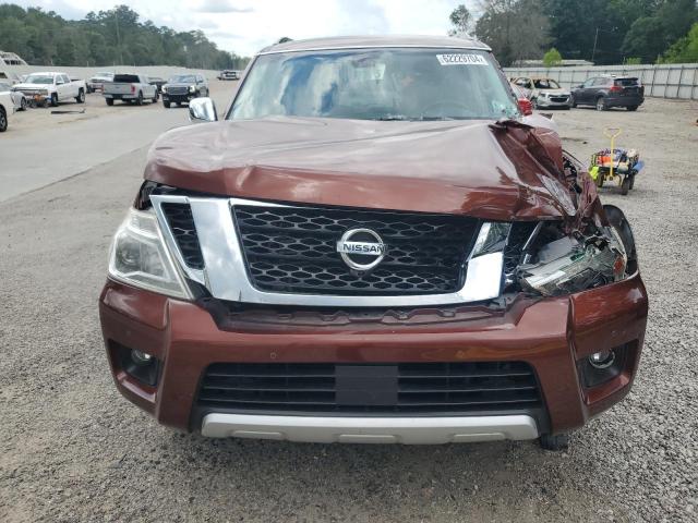 2017 Nissan Armada Platinum VIN: JN8AY2NF4H9301436 Lot: 62229704