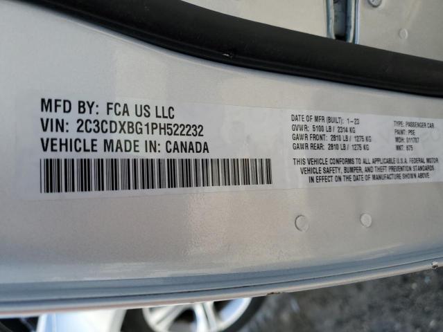 2023 DODGE CHARGER SX - 2C3CDXBG1PH522232