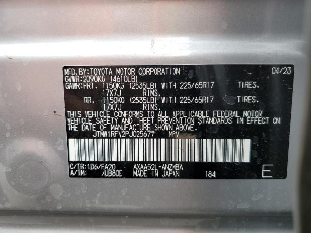 2023 TOYOTA RAV4 XLE - JTMW1RFV2PJ025677