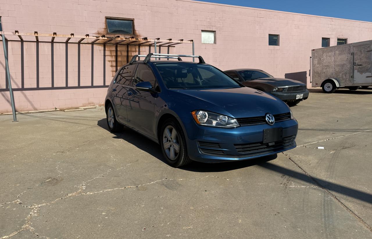 2017 Volkswagen Golf S vin: 3VW217AU6HM074724