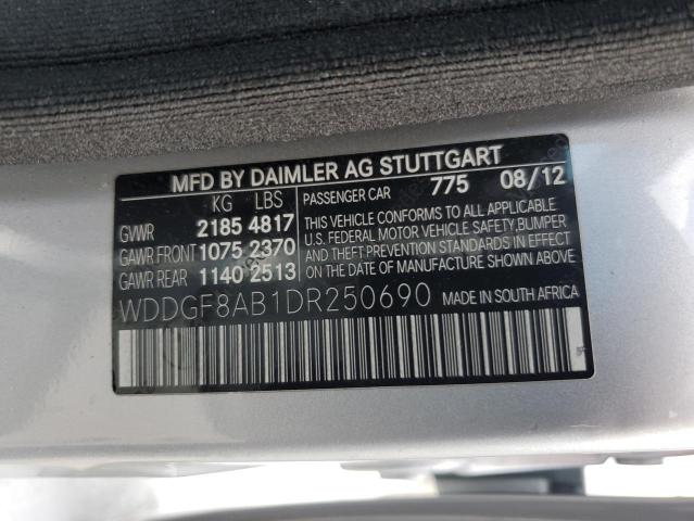 VIN WDDGF8AB1DR250690 2013 Mercedes-Benz C-Class, 3... no.12