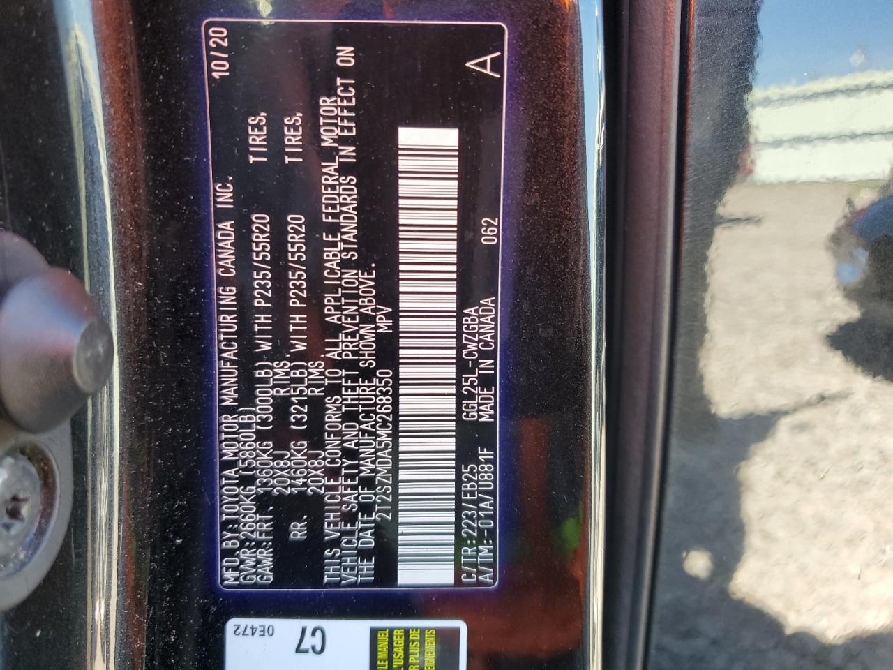 2T2SZMDA5MC268350 2021 Lexus Rx 350 F-Sport