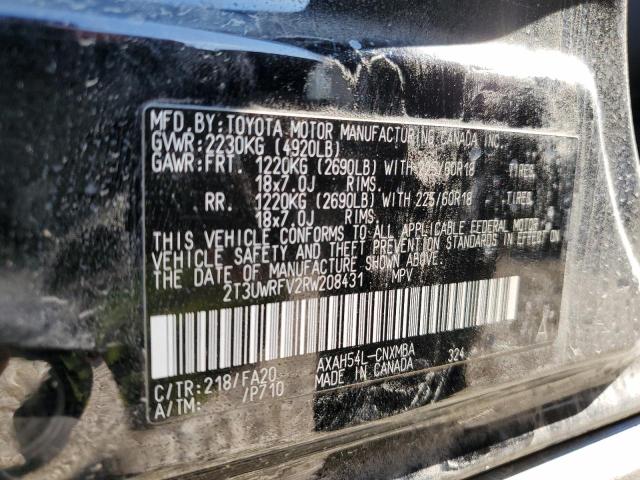 2024 TOYOTA RAV4 WOODL - 2T3UWRFV2RW208431