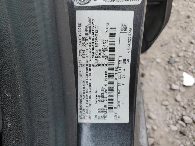 2019 FORD FIESTA SE - 3FADP4BJ8KM139213