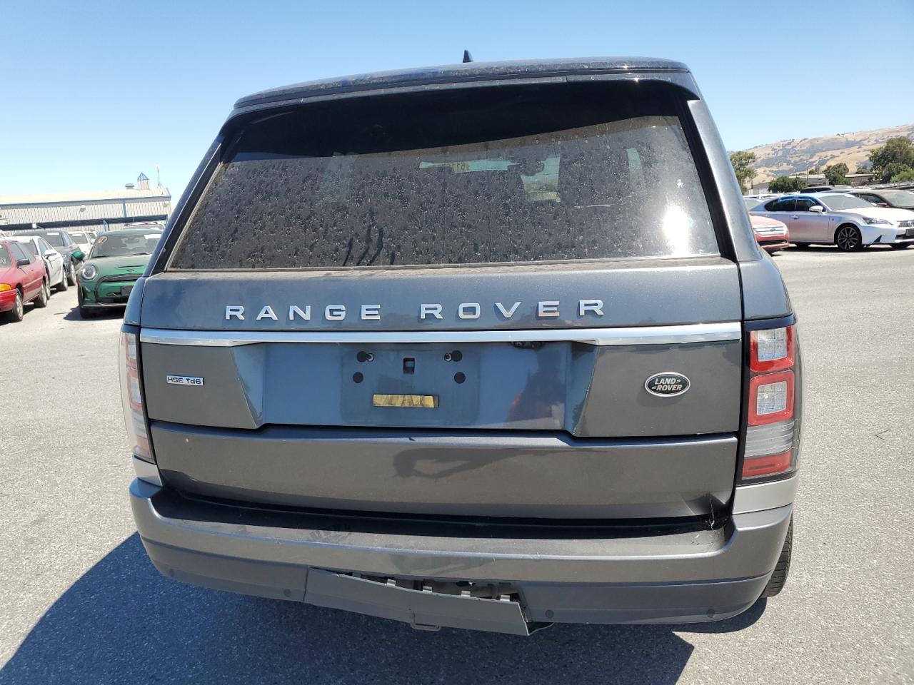 SALGS2FK9HA348584 2017 Land Rover Range Rover Hse