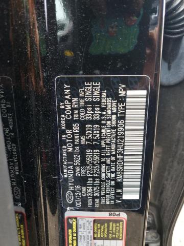 2017 HYUNDAI SANTA FE S - KM8SRDHF3HU219906