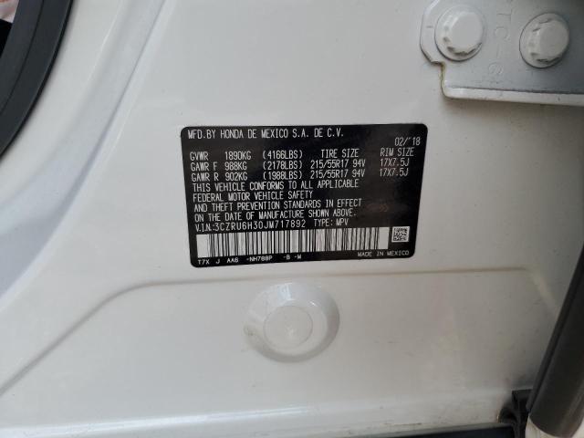 2018 HONDA HR-V LX - 3CZRU6H30JM717892