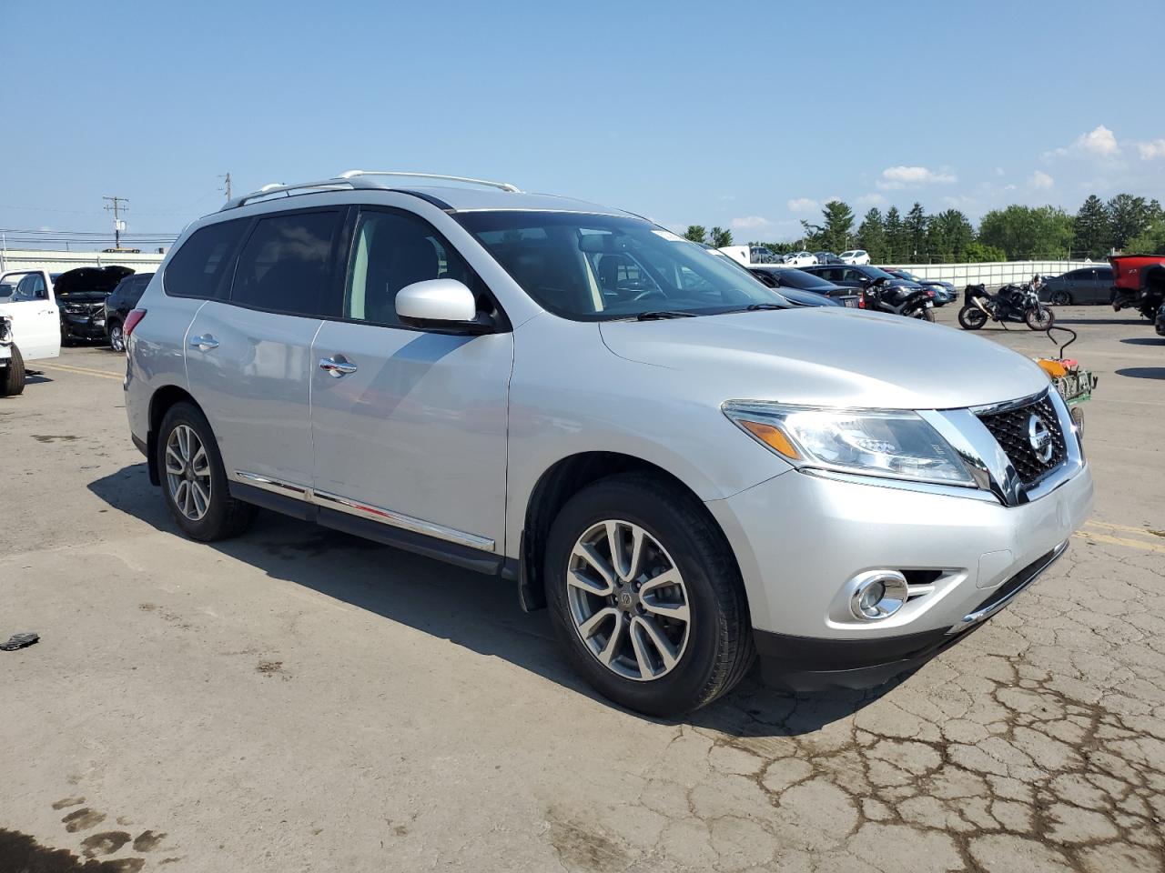 2015 Nissan Pathfinder S vin: 5N1AR2MM7FC675219