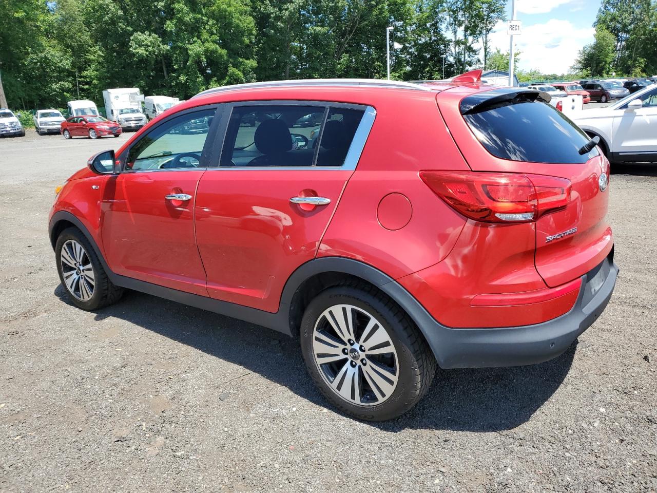 2014 Kia Sportage Ex vin: KNDPCCAC6E7630880