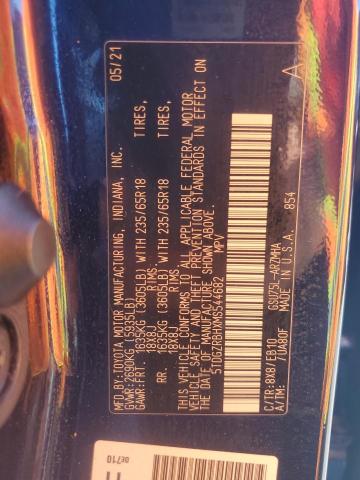 2021 TOYOTA HIGHLANDER - 5TDGZRBHXMS544682