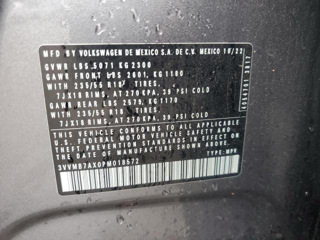 2023 VOLKSWAGEN TIGUAN SE - 3VVMB7AX0PM018572