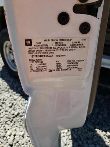 2005 GMC Sierra K2500 Heavy Duty VIN: 1GTHK29U15E332232 Lot: 60953164