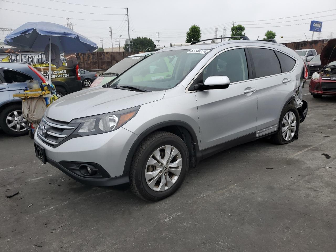 2013 Honda Cr-V Ex vin: 2HKRM4H52DH617590